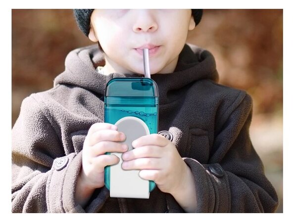 ASOBU univerzální dětský Drink Box zelený 300ml