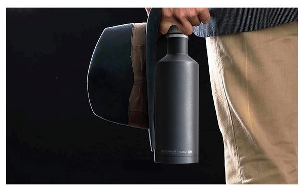 ASOBU trendy cestovní termoláhev Times Square bílá 450ml
