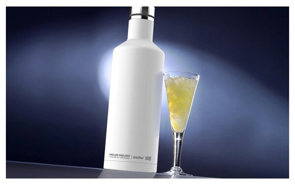 ASOBU trendy cestovní termoláhev Times Square bílá 450ml