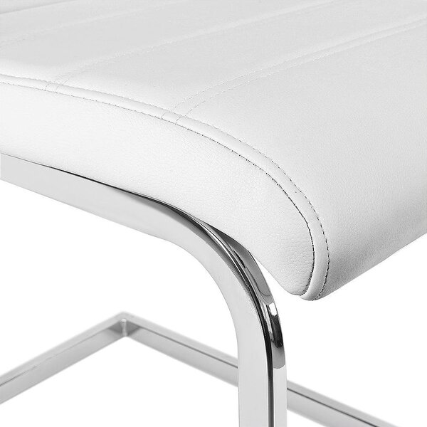 Jídelní židle - Židle - Židle s opěradlem ve tvaru sedáku - Židle k jídelnímu stolu - Židle do jídelny - Ergonomický design - Odolný plast