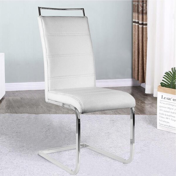 Jídelní židle - Židle - Židle s opěradlem ve tvaru sedáku - Židle k jídelnímu stolu - Židle do jídelny - Ergonomický design - Odolný plast