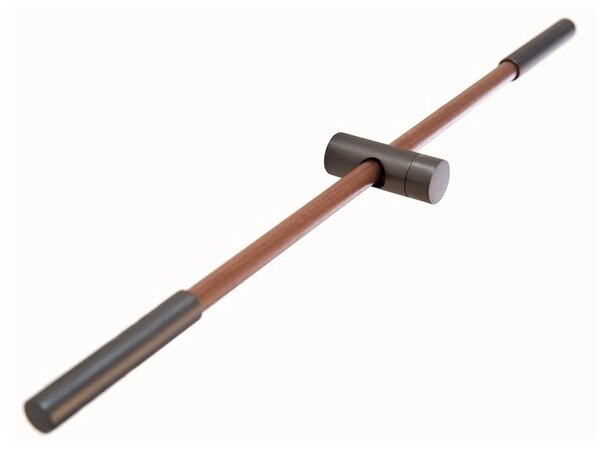 Designové nástěnné hodiny Nomon Merlin Graphite Small 70cm