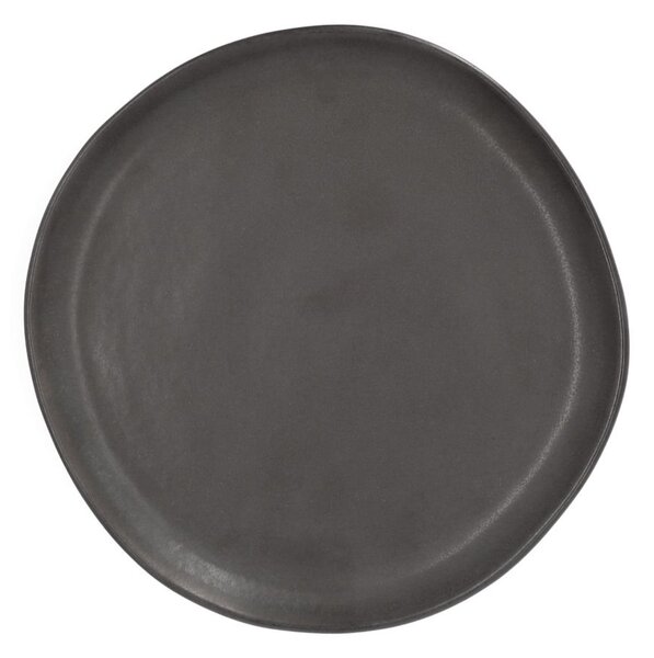 Dezertní talíř hnědý, 21 cm, Solia