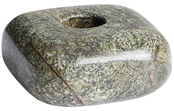 Kave Home Zelený mramorový svícen Liren 3 cm