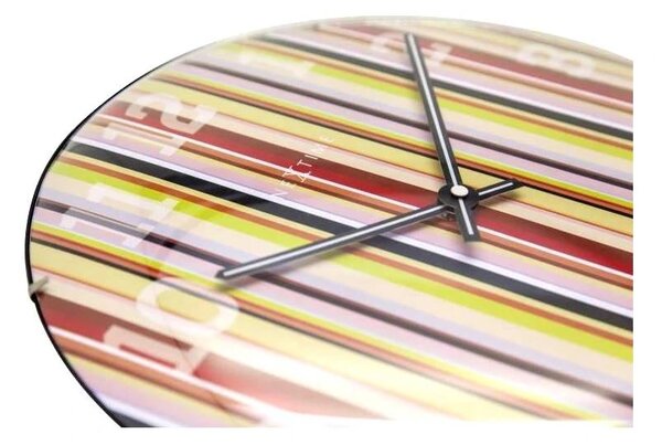 Designové nástěnné hodiny 3168 Nextime Smithy Dome 35cm