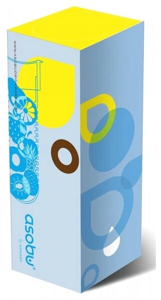 ASOBU designová fresh láhev s infuserem Flavour It fialová 600ml