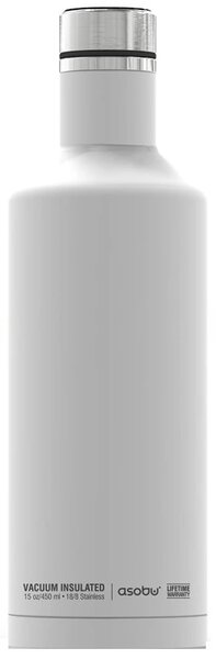 ASOBU trendy cestovní termoláhev Times Square bílá 450ml