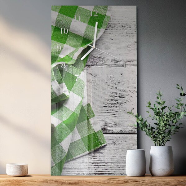 Skleněné hodiny vertikální Vzor zsppb-30x60-00091887