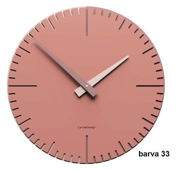 Designové hodiny 10-025 CalleaDesign Exacto 36cm (více barevných variant) Barva grafitová (tmavě šedá)-3 - RAL9007