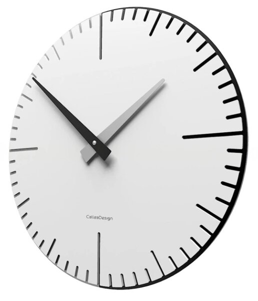 Designové hodiny 10-025 CalleaDesign Exacto 36cm (více barevných variant) Barva grafitová (tmavě šedá)-3 - RAL9007