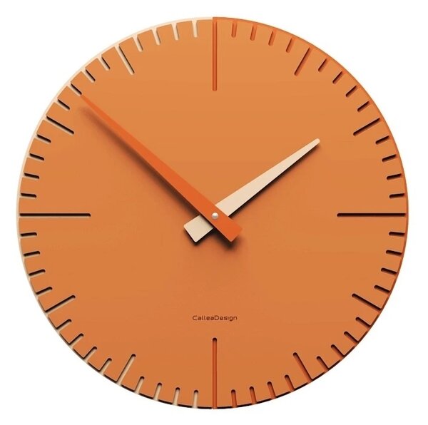 Designové hodiny 10-025 CalleaDesign Exacto 36cm (více barevných variant) Barva grafitová (tmavě šedá)-3 - RAL9007