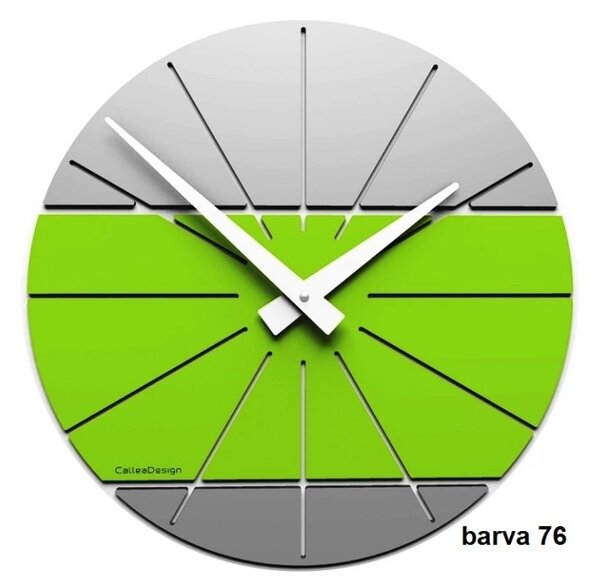 Designové hodiny 10-029 CalleaDesign Benja 35cm (více barevných variant) Barva grafitová (tmavě šedá)-3 - RAL9007