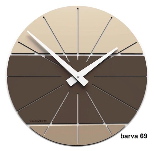 Designové hodiny 10-029 CalleaDesign Benja 35cm (více barevných variant) Barva grafitová (tmavě šedá)-3 - RAL9007