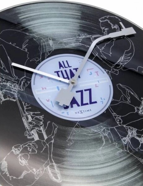 Designové nástěnné hodiny 8184 Nextime The Jazz 43cm