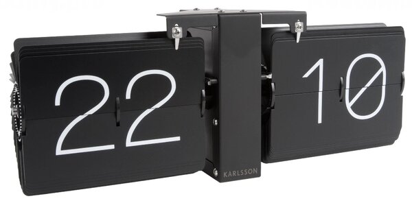 Designové překlápěcí hodiny KA5602BK Karlsson 36cm
