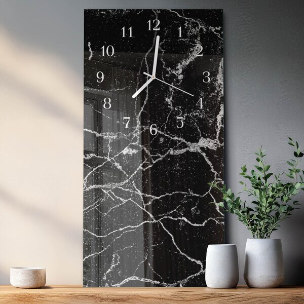 Skleněné hodiny vertikální Vzor zsppb-30x60-00091068