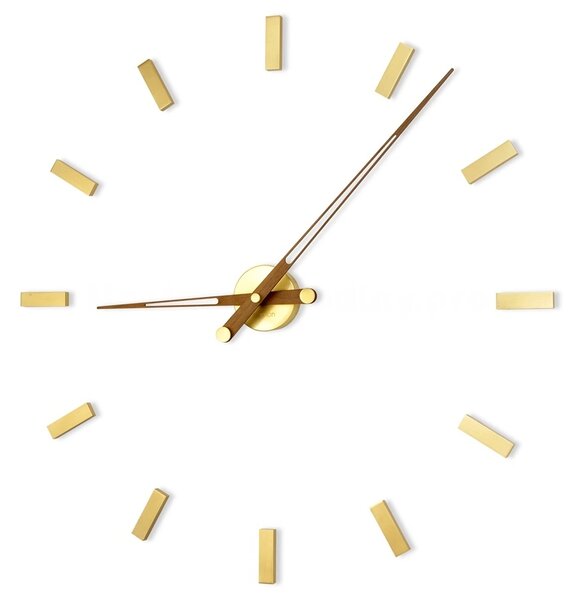Designové nástěnné hodiny Nomon Tacon 12N Gold 100cm