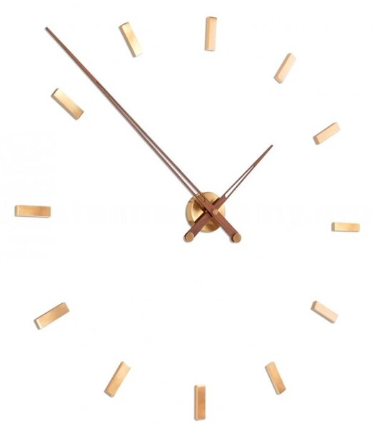 Designové nástěnné hodiny Nomon Tacon 12N Gold 100cm