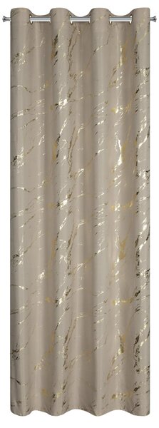ZÁVĚS NA KROUŽCÍCH LANI 140X250 CM VZOROVANÁ