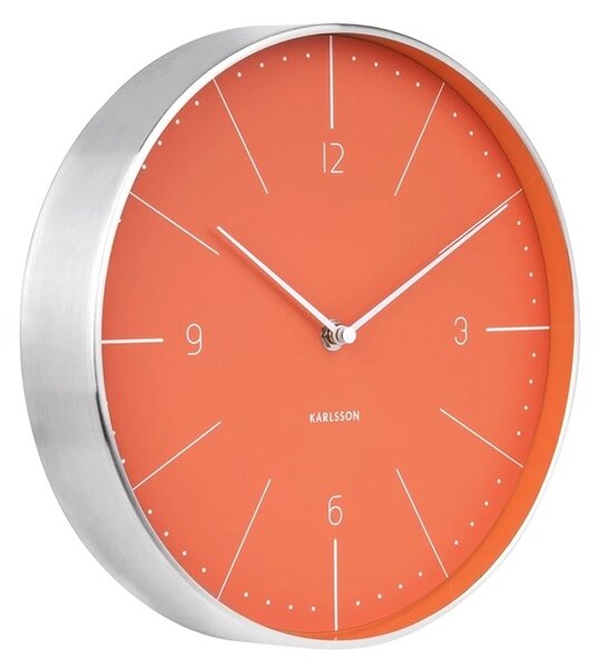 Designové nástěnné hodiny 5682OR Karlsson 28cm