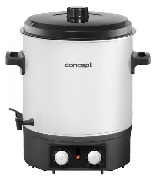 Concept ZH0030 - Zavařovací hrnec 27 l 2000W/230V bílá/černá