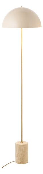 Béžová stojací lampa s kovovým stínidlem (výška 155 cm) Sheffield – House Nordic