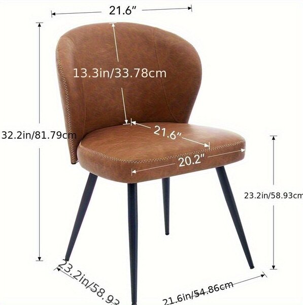 Jídelní židle - Kuchyňské židle - Sada židlí - Designové židle - Židle bez opěrek - Sada 6 kusů