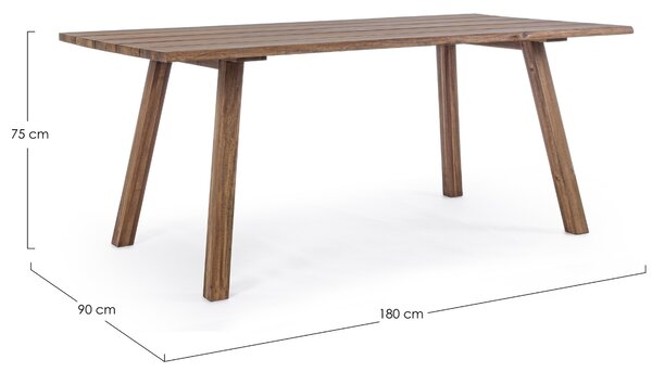 Bizzotto Zahradní jídelní stůl Glasglo 180 x 90 cm