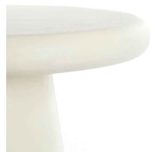 Bílý kulatý konferenční stolek ø 60 cm Kulona – Light & Living