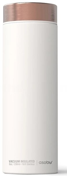 ASOBU luxusní termoska Le Baton white/copper 500ml