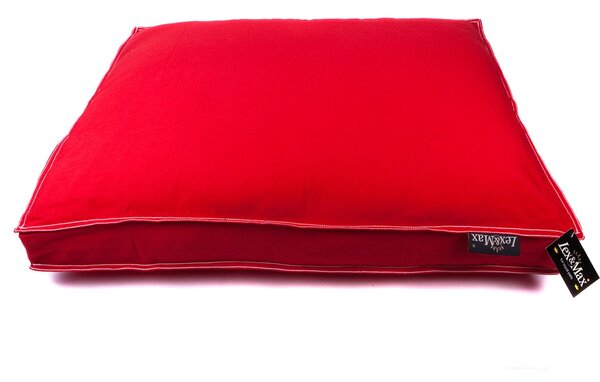 Lex & Max Luxusní potah na pelíšek pro psa Lex & Max Tivoli 75 x 50 cm | červený