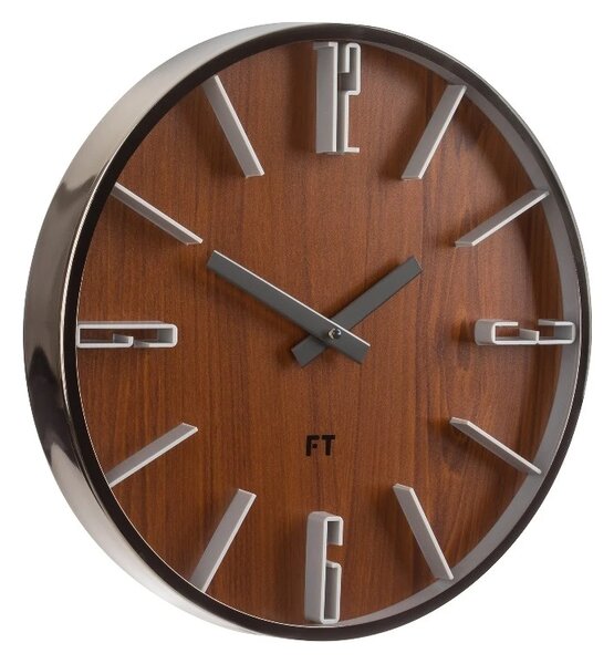 Designové nástěnné hodiny Future Time FT6010TT Numbers 30cm