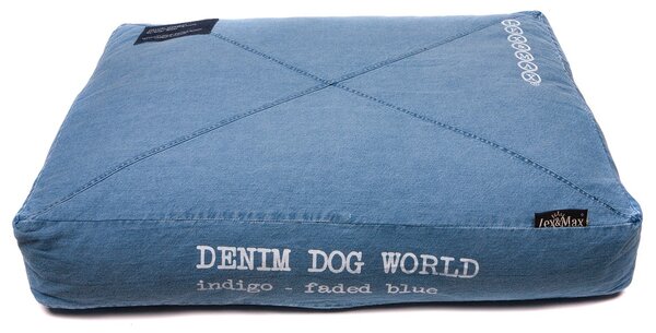 Lex & Max Luxusní potah na pelíšek pro psa Lex & Max World 100 x 70 cm | světle modrý