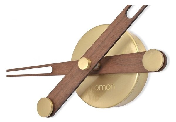 Designové nástěnné hodiny Nomon AxiomaNG Gold 105cm