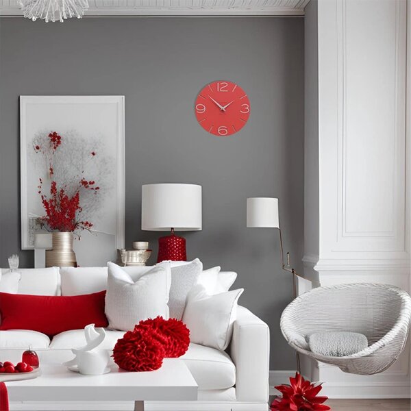 Designové hodiny 10-005-64 CalleaDesign Smile 30cm