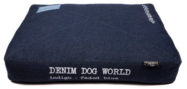 Lex & Max Luxusní potah na pelíšek pro psa Lex & Max World 100 x 70 cm | tmavě modrý