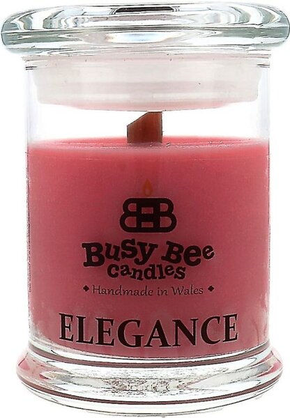 Busy Bee Candles Elegance praskající svíčka Šťavnaté brusinky