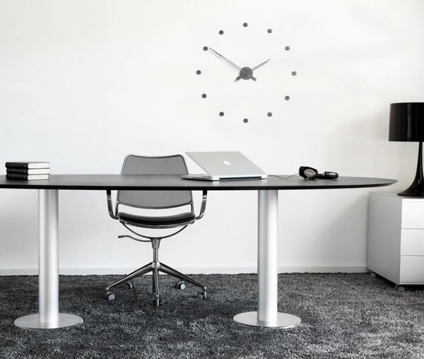 Designové nástěnné hodiny Nomon Rodon Graphite 70cm