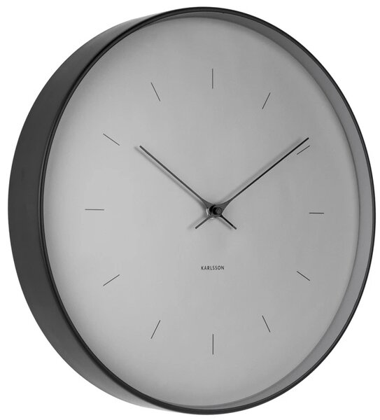 Designové nástěnné hodiny 5707GY Karlsson 37cm