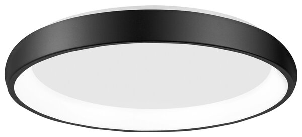 Černé kovové stropní LED světlo Nova Luce Albi 61 cm