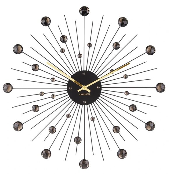 Designové nástěnné hodiny 4859BK Karlsson 50cm