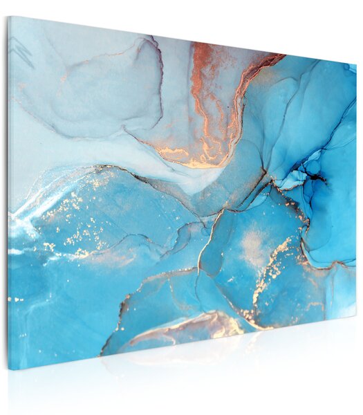 Malvis Obraz Modrá pryskyřice Velikost: 90x60 cm