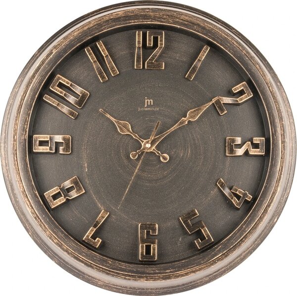 Lowell Italy Designové nástěnné hodiny 00825R Lowell 40cm