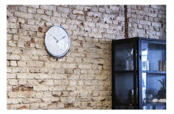 Designové nástěnné hodiny 3243wi Nextime 60 minutes 33cm