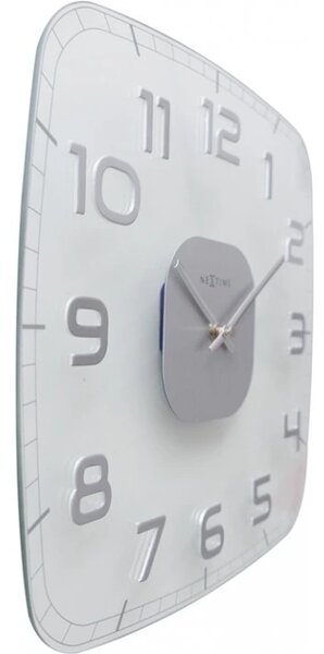 Designové nástěnné hodiny 8816tr Nextime Classy square 30cm