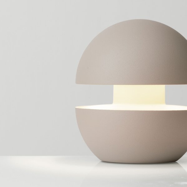 Nova Luce Béžová nabíjecí stolní LED lampa Puk