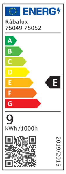 Koupelnové nástěnné LED svítidlo OLIRO černá, šířka 60 cm