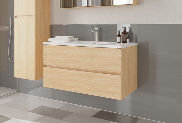Koupelnový nábytek EDGE 1000 s umyvadlem - možnost volby barvy