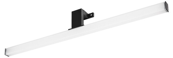 Koupelnové nástěnné LED svítidlo OLIRO černá, šířka 60 cm
