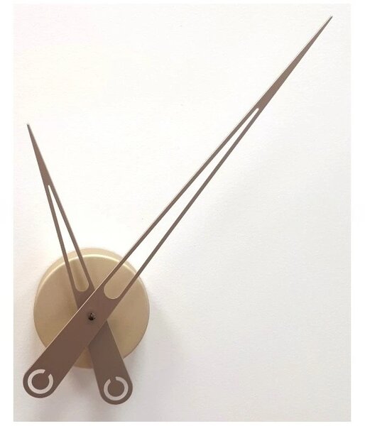 Designové nástěnné hodiny Future Time FT9650CM Hands champagne 60cm